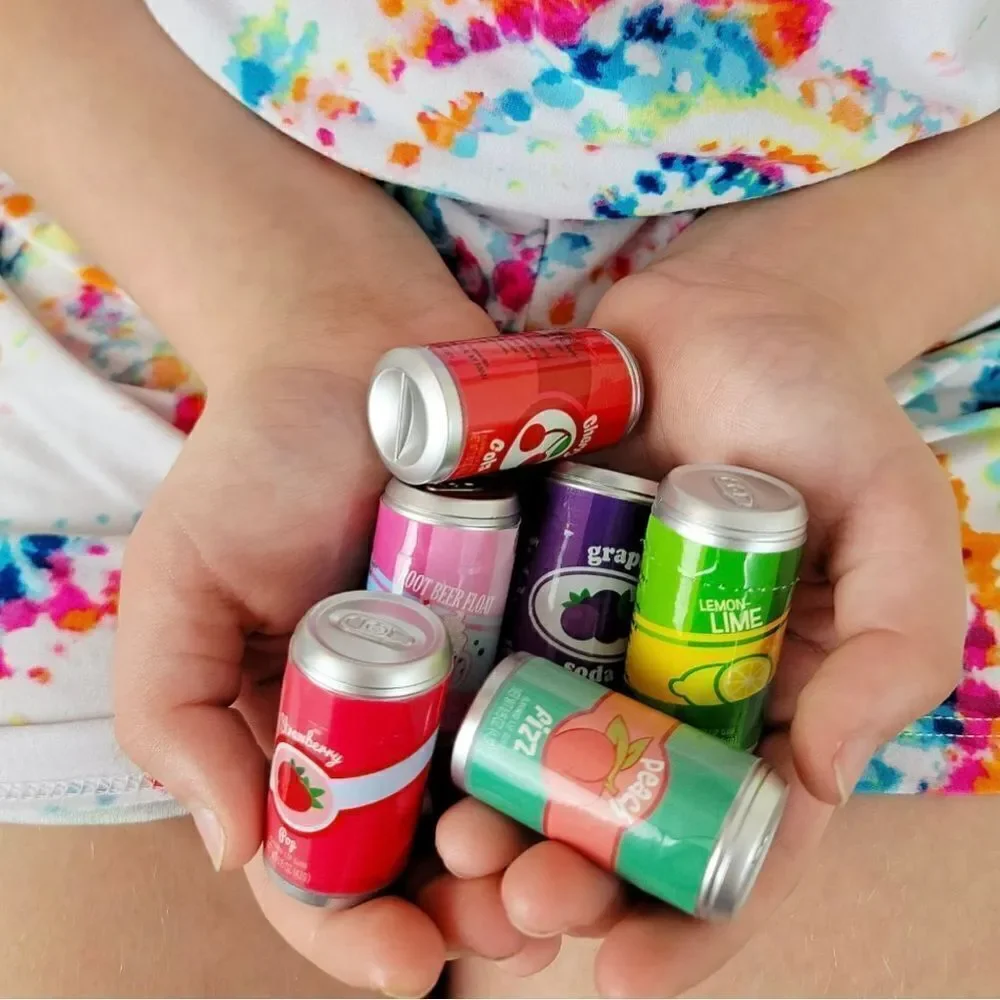 Soda Pop Flavored Lip Gloss, 6 pack